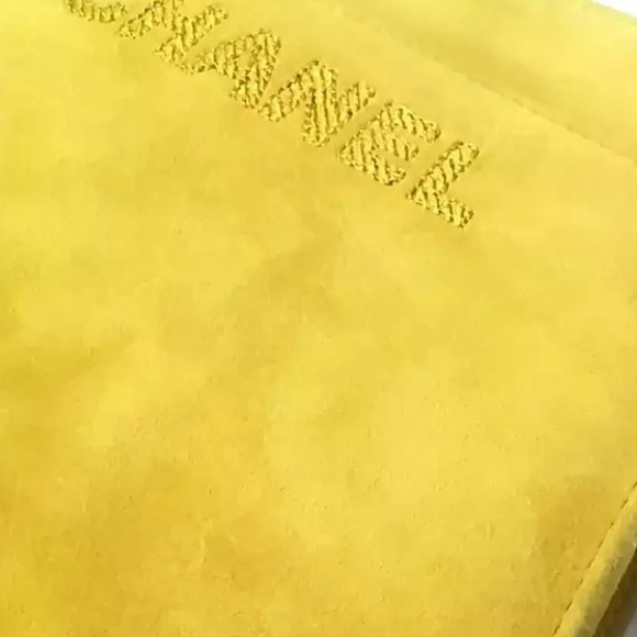 Chanel Yellow Mustard Embroidered Shoulder Bag - Picture 8 of 8